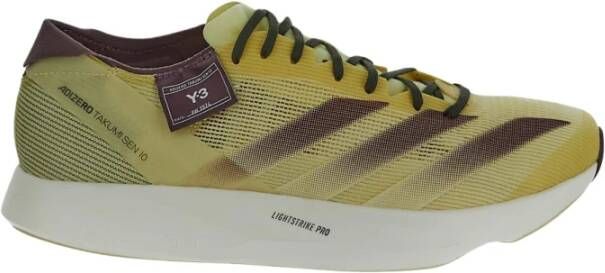 Y-3 Canvas Sneaker Takumi Sen 10 Yellow Heren