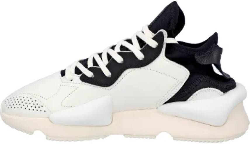 Y-3 Canvas sneakers White Heren