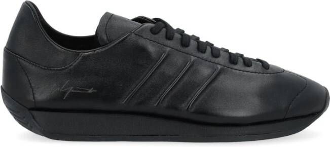 Y-3 Country Black Sneakers Black Heren