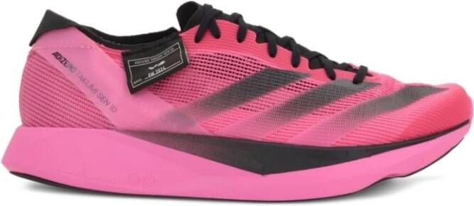 Y-3 Fuchsia lage sneakers met 3 strepen Pink Dames