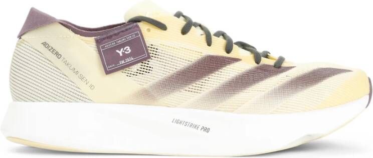 Y-3 Gele & Oranje Enkellaarzen Multicolor Heren