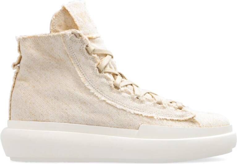 Y-3 Hoge sneakers Beige