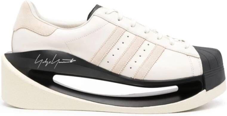 Y-3 Holte Ruimte Superstar Schoenen White Heren