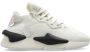 Y-3 Lage Sneakers van Glad Leer en Neopreen White - Thumbnail 1