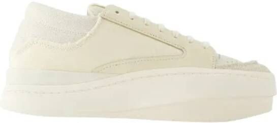 Y-3 Leather sneakers Beige Dames