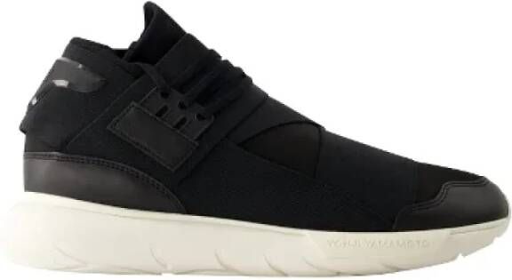 Y-3 Leather sneakers Black Dames