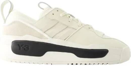 Y-3 Leather sneakers White Dames