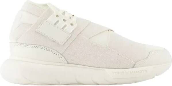 Y-3 Leather sneakers White Dames