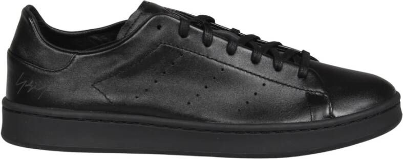 Y-3 Leren Stan Smith Sneakers Black Heren