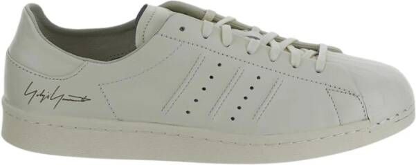 Y-3 Leren Superstar Sneaker White Heren