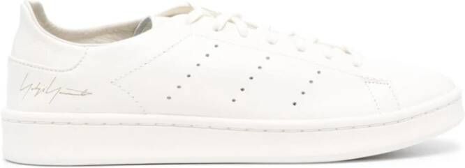 Y-3 Platte schoenen voor vrouwen White Heren