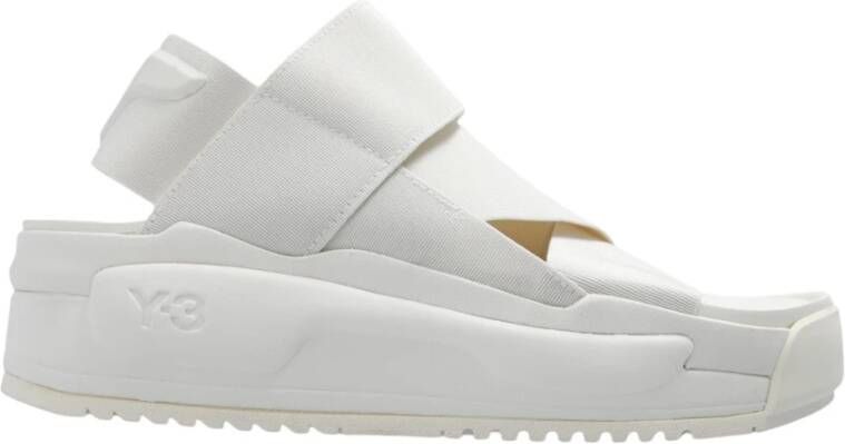 Y-3 Rivalry platform sandalen Beige Dames