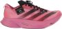 Y-3 Donkerroze Zwarte Mesh Sneakers Pink Dames - Thumbnail 5