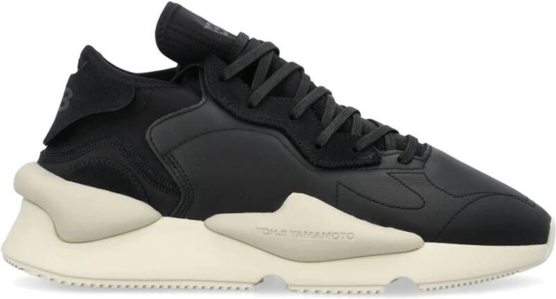 Y-3 Zwarte Sneakers met 3 5 cm Hak Black