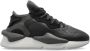 Y-3 Zwarte stof en leren sneakers Black - Thumbnail 1