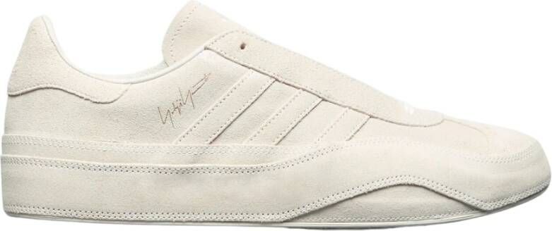 Y-3 Suede Gazelle Sneakers Beige Heren