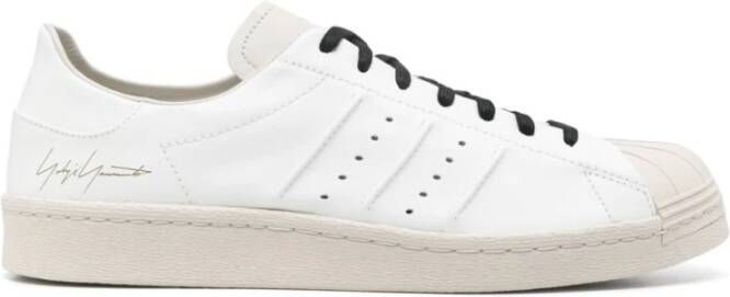 Y-3 Superstar Rubberen Neus Veterschoenen White Dames