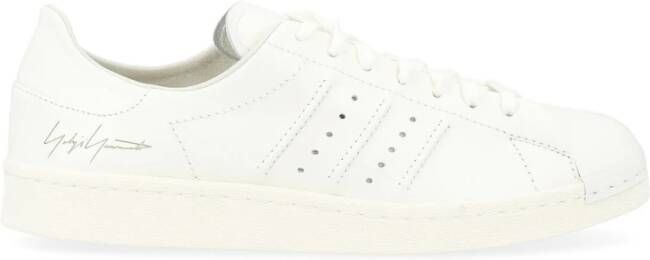 Y-3 Wit leren Gazelle sneakers White Heren