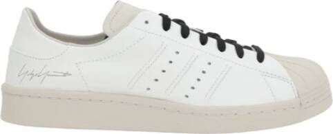 Y-3 Witte lage sneakers met 3 strepen White Dames