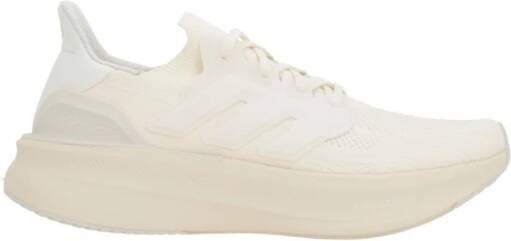 Y-3 Witte lage sneakers met 3 strepen White Heren