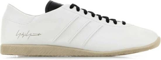 Y-3 Witte Leren Japan Sneakers White Heren