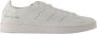 Y-3 Witte Leren Sneakers Ronde Neus White - Thumbnail 1