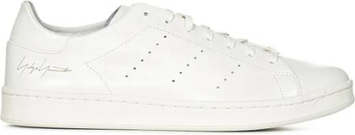 Y-3 Witte Leren Sneakers Stijlvol Comfort White