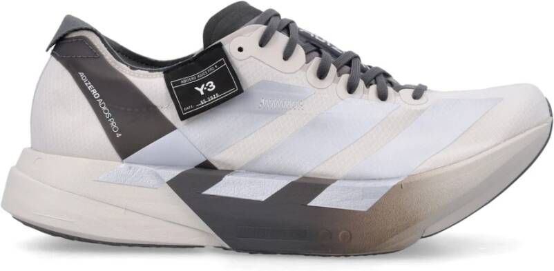 Y-3 Witte Sneakers Adios Pro 4 M White Heren