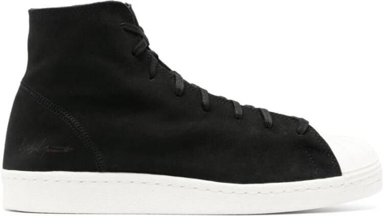 Y-3 Zwart Wit Pro Model Sneakers Black Heren