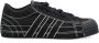 Y-3 Zwarte Canvas Lage Sneakers Black Unisex - Thumbnail 1