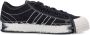 Y-3 Zwarte Canvas Sneakers met Handgeschilderde Middenzool Black Unisex - Thumbnail 1