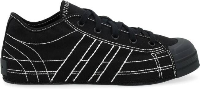 Y-3 Zwarte Lage Sneakers Black Heren