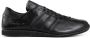 Y-3 Zwarte Leren Vetersluiting Sneakers Black Heren - Thumbnail 1