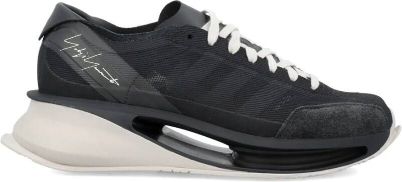 Y-3 Zwarte Mesh Sneakers Gendo Run Black Unisex