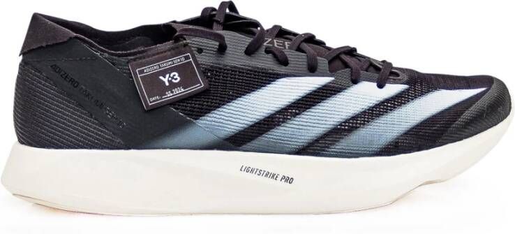 Y-3 Zwarte Sneakers met Klassieke Vetersluiting Multicolor Heren