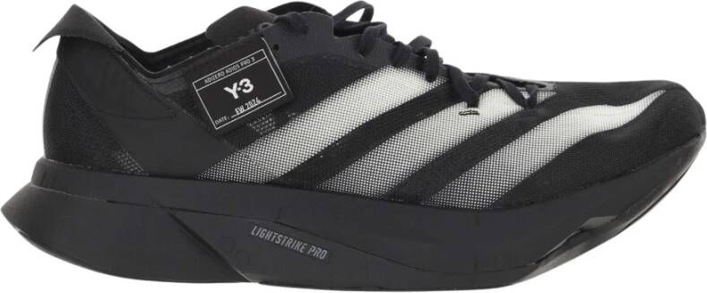 Y-3 Zwarte Stijlvolle Sneakers Black Dames