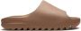 Yeezy Core Slide Sandalen Brown Heren - Thumbnail 1