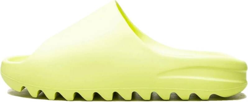 Yeezy Glow Slides voor Heren Upgrade je zomerse schoenen Green Heren