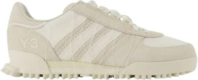 Yohji Yamamoto Pre-owned Leather sneakers White Dames