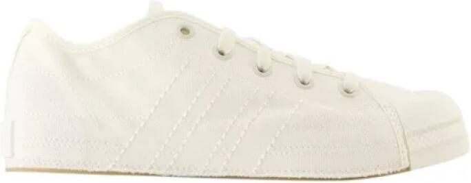 Yohji Yamamoto Pre-owned Leather sneakers White Dames