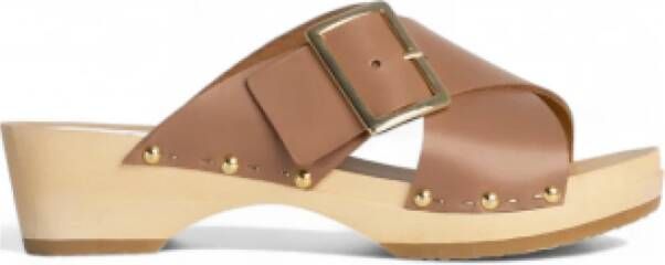 Youyou Sliders Brown Dames