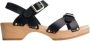 Youyou Zwarte Yvy Sandalen Black Dames - Thumbnail 1