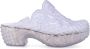 Y Project Heldere Witte Melissa Court Clog Schoenen White Dames - Thumbnail 6