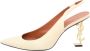 Yves Saint Laurent Vintage Pre-owned Leather heels Beige Dames - Thumbnail 1