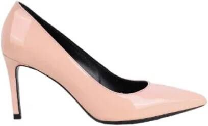 Yves Saint Laurent Vintage Pre-owned Leather heels Pink Dames