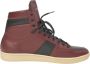 Yves Saint Laurent Vintage Pre-owned Leather sneakers Red Heren - Thumbnail 1