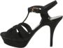 Yves Saint Laurent Vintage Pre-owned Suede sandals Black Dames - Thumbnail 1