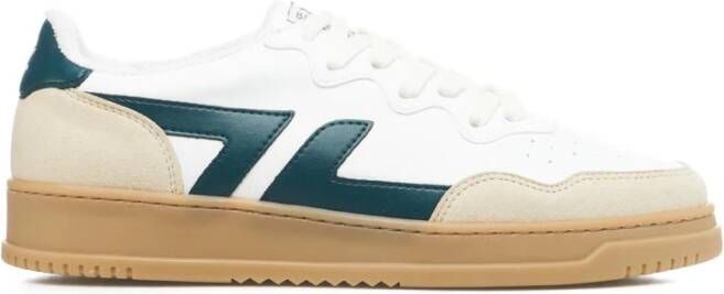 Z Zegna Sneakers met contrasterende hiel White Heren