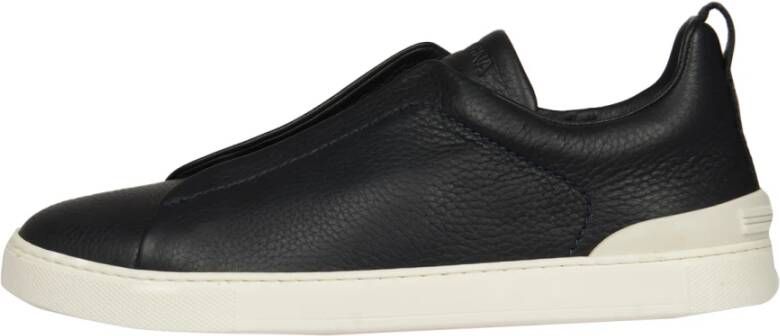 Z Zegna Sneakers Zwart Heren