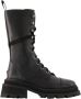 Zadig & Voltaire Leather boots Black Dames - Thumbnail 1